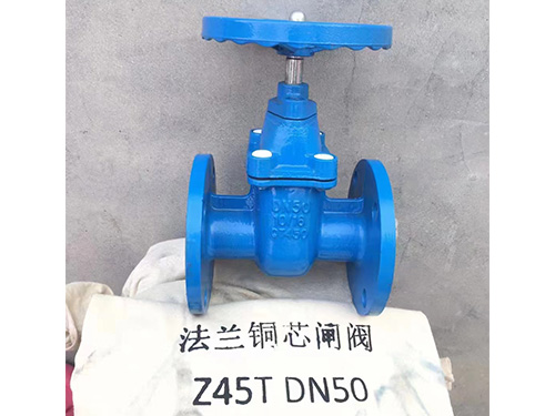 上海法蘭銅芯閘閥 Z45T DN50 